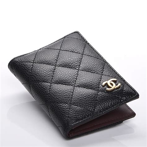 chanel card holder vs wallet|Chanel caviar quilted card holder.